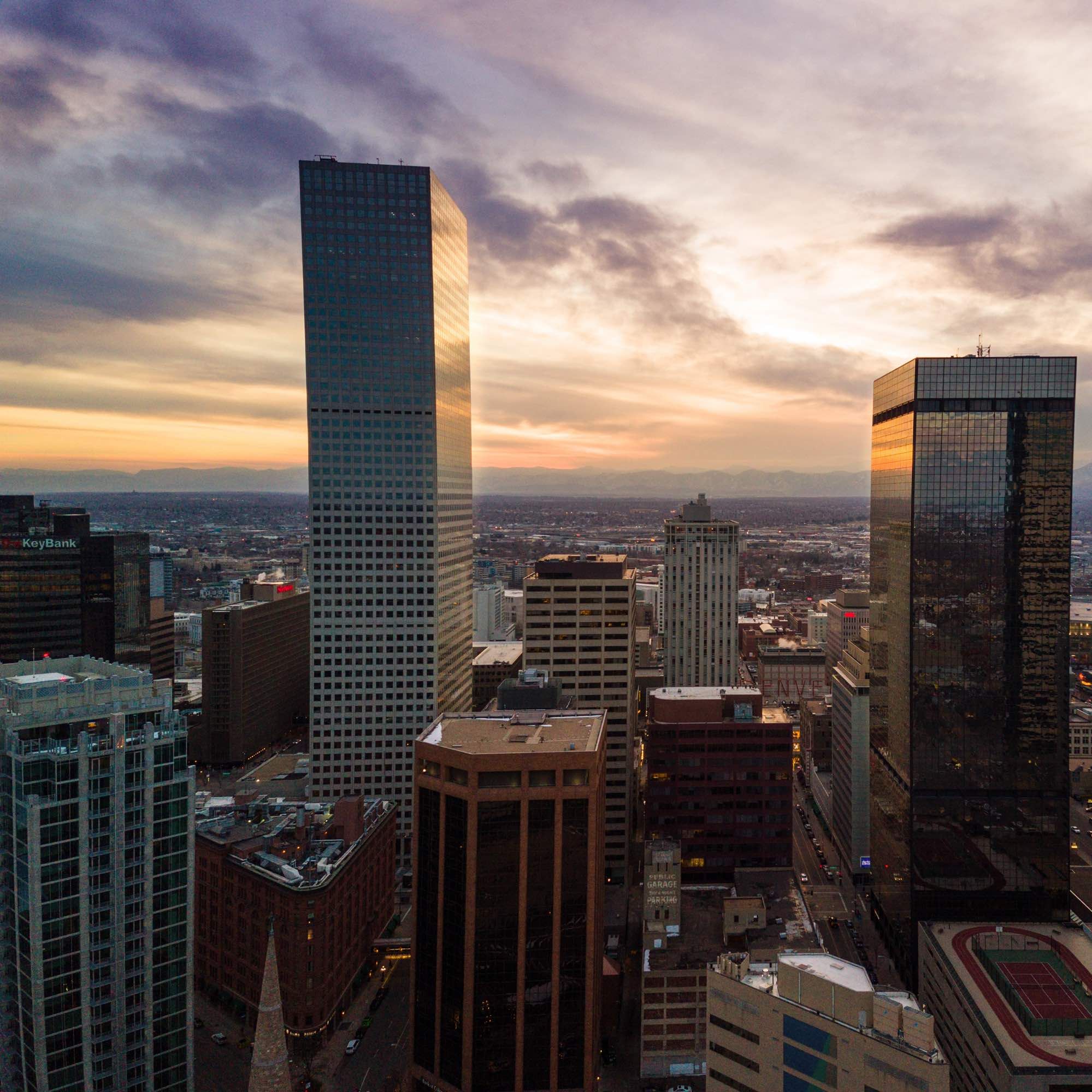 Skyline image of Denver.