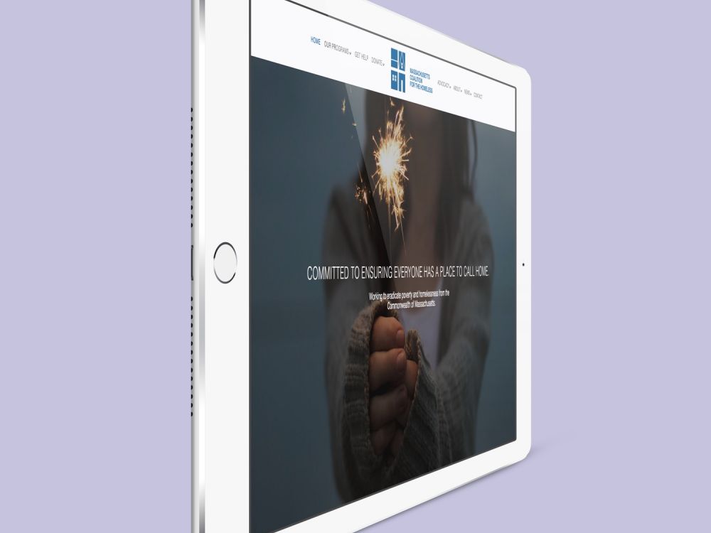 Screenshot of iPad with image of hands holding a firework.