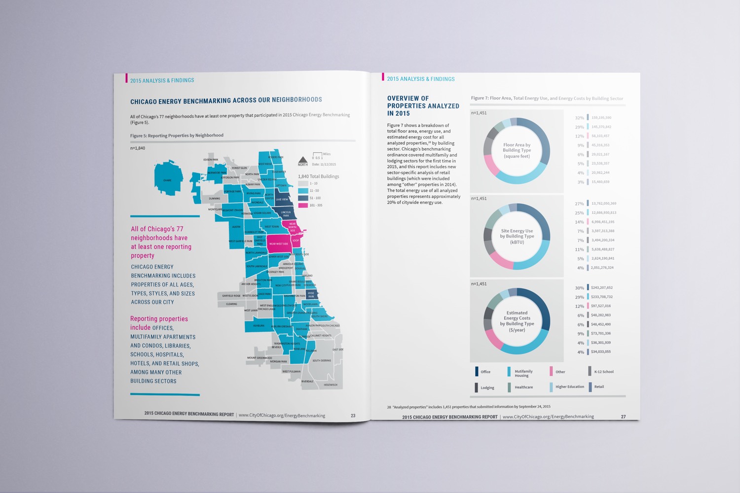 Published book interior pages with a map and text.